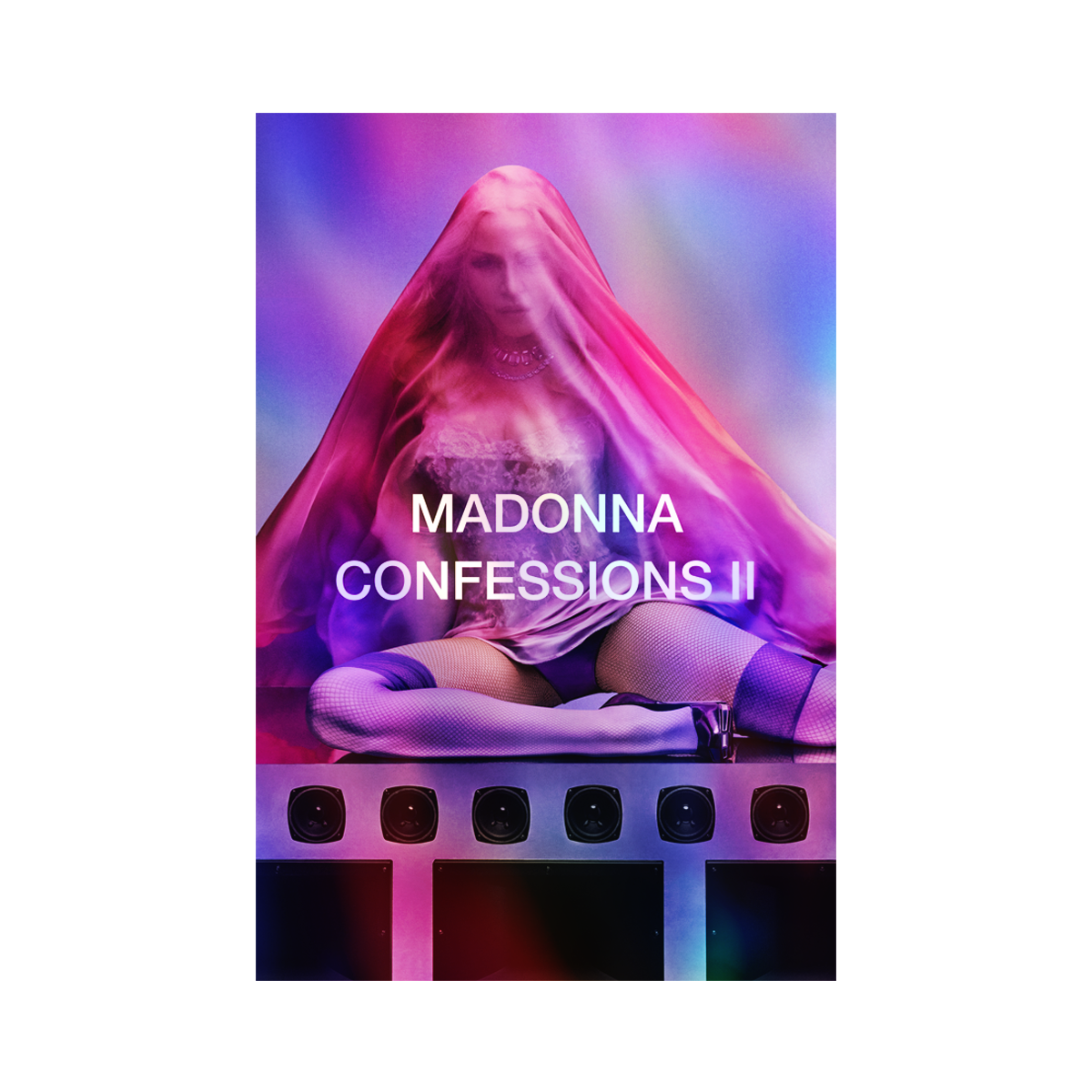 CONFESSIONS II ALBUM COVER HOLOGRAM POSTER