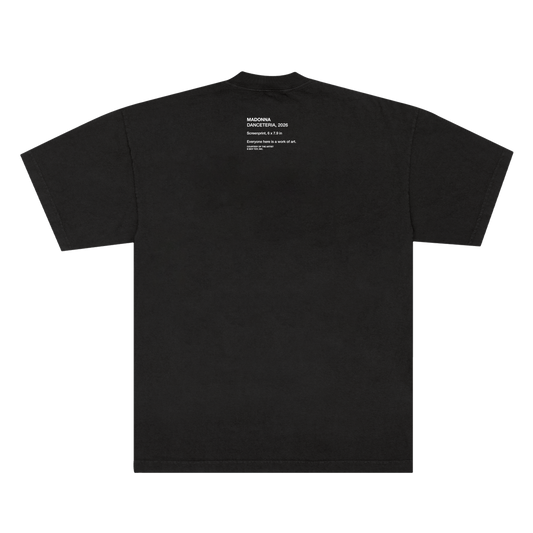 DANCETERIA B&W CASSETTE TEE