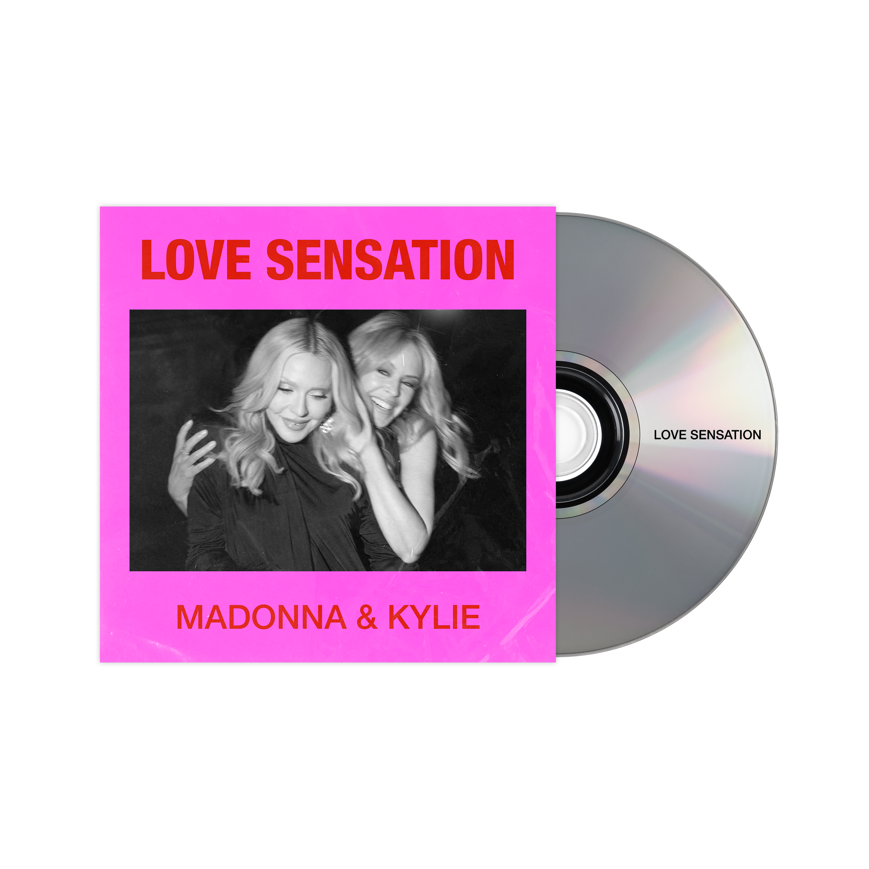 Madonna - MADONNA & KYLIE Ð LOVE SENSATION CD SINGLE – Madonna