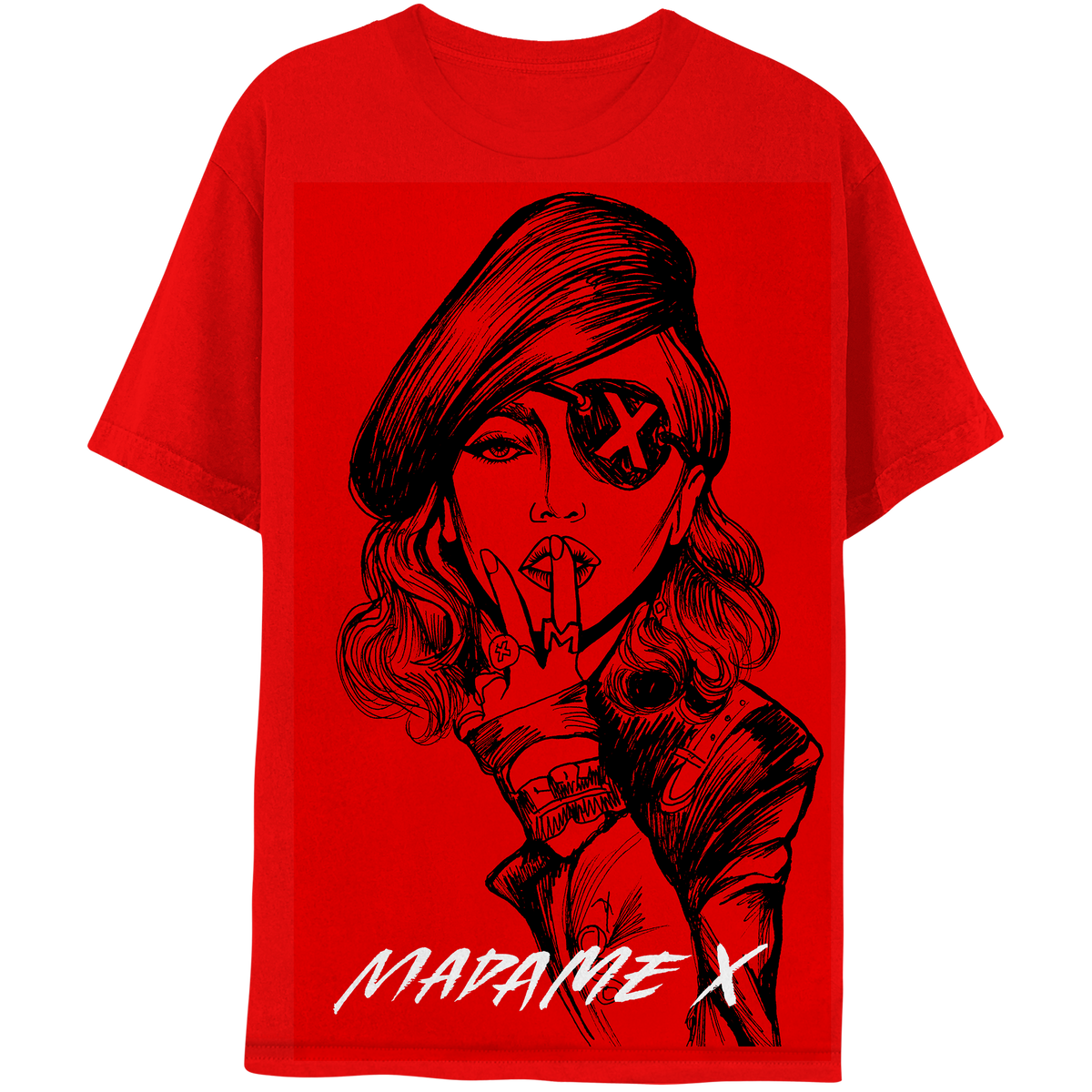 Heart Cut Out T-Shirt – Madame X