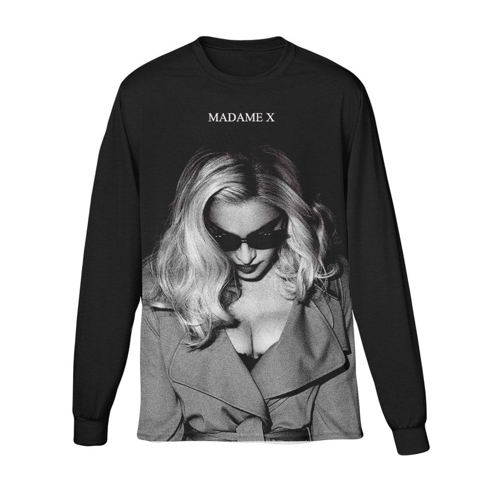 Madonna Trench Coat photo tee-Madonna
