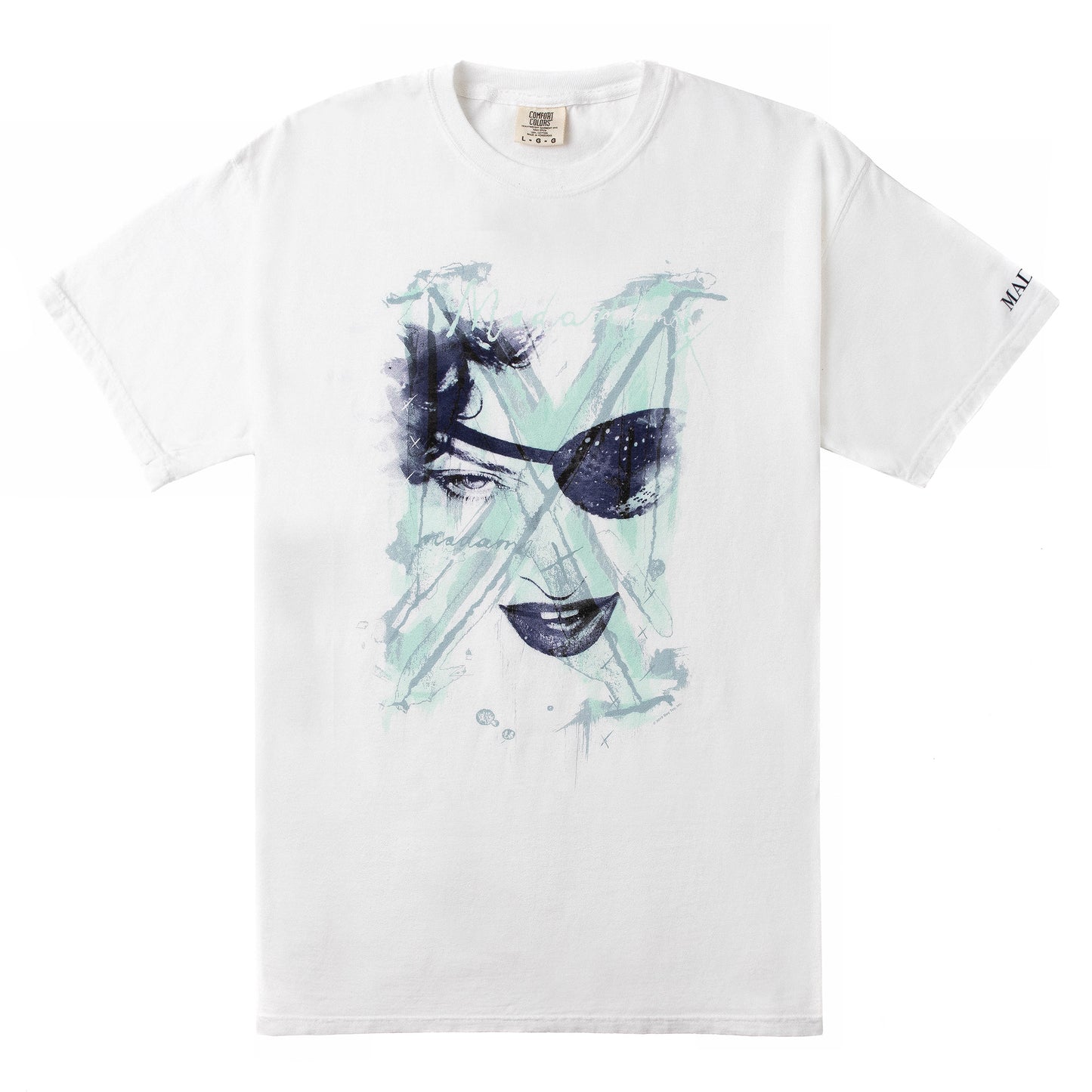 MX "Painted" Eyepatch Tee-Madonna