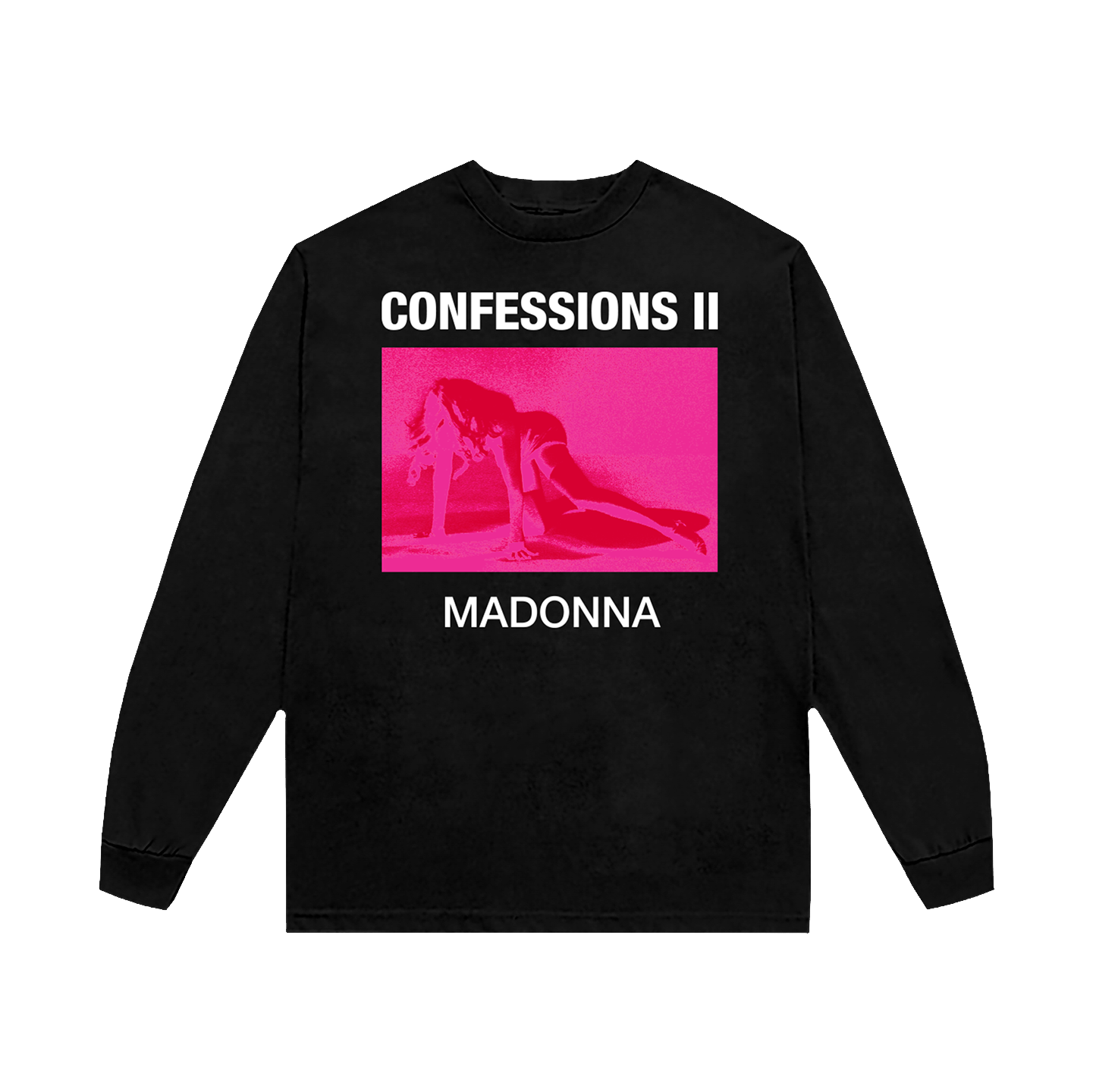 MADONNA -CONFESSIONS II NEON LONG SLEEVE TEE – Madonna - Boy Toy, Inc.