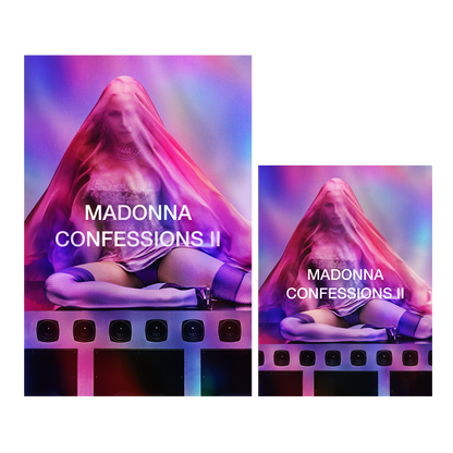 CONFESSIONS II ALBUM COVER HOLOGRAM POSTER