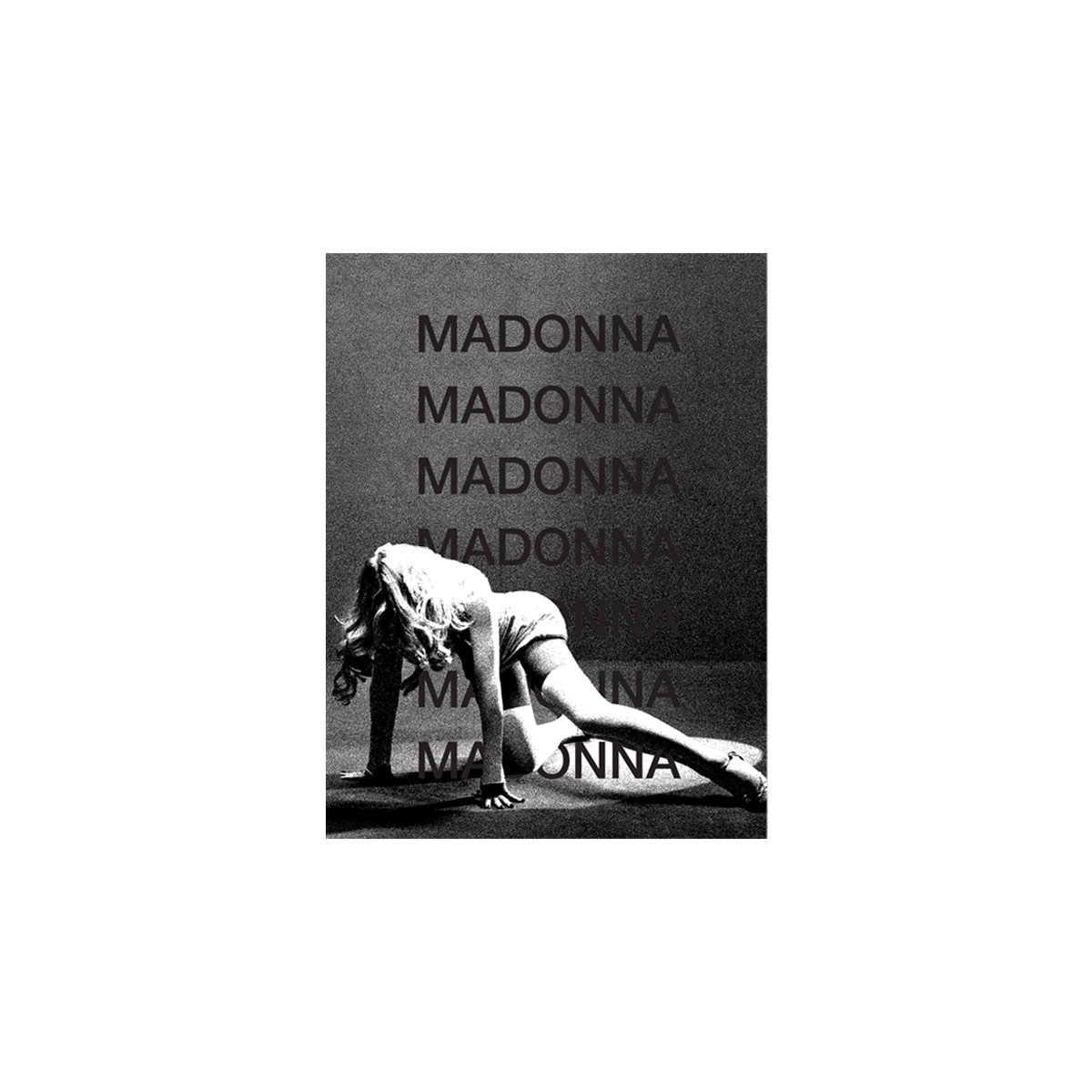 DANCE FLOOR SCREEN PRINT POSTER (BW)