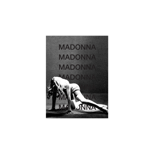 DANCE FLOOR SCREEN PRINT POSTER (BW)