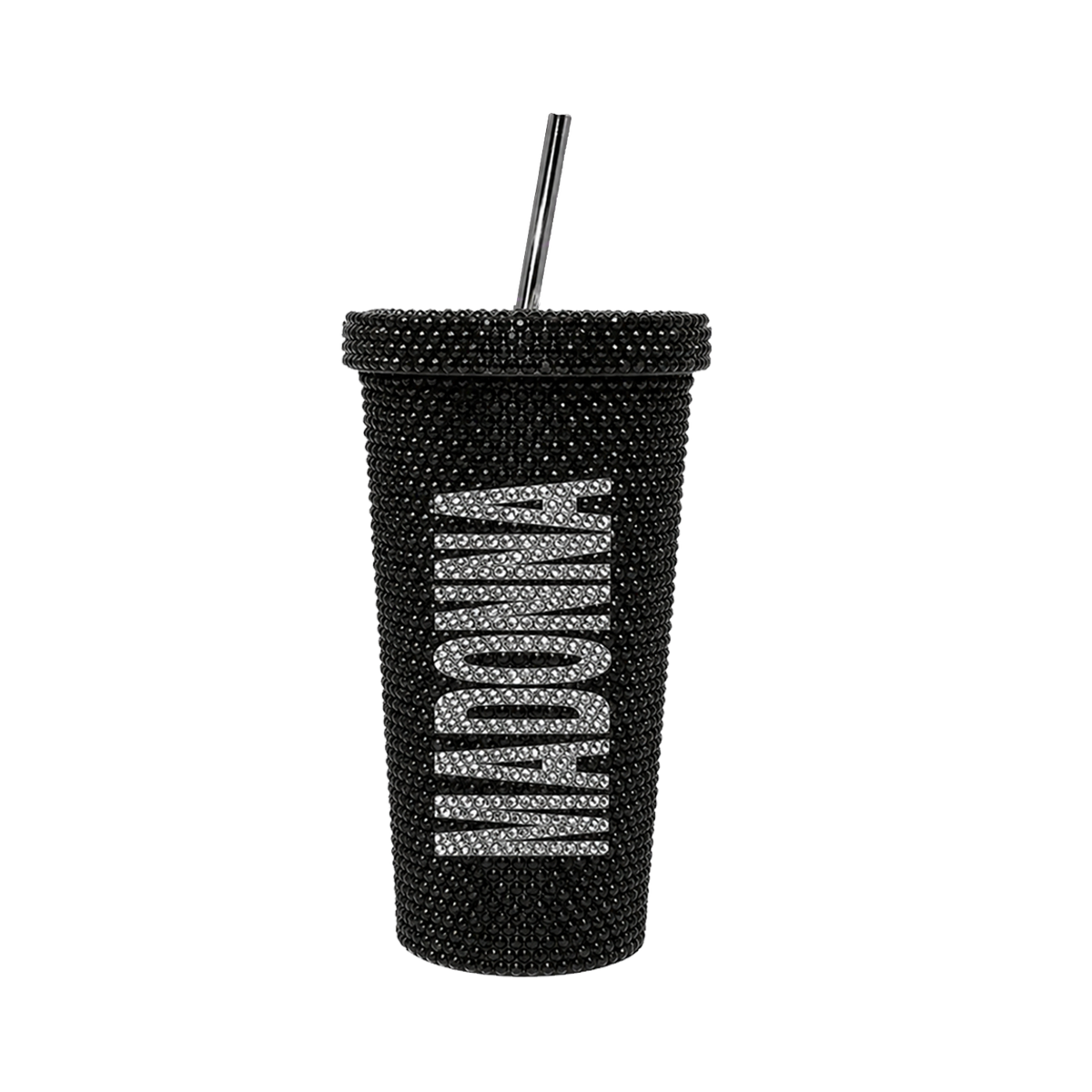MADONNA RHINESTONE TUMBLER