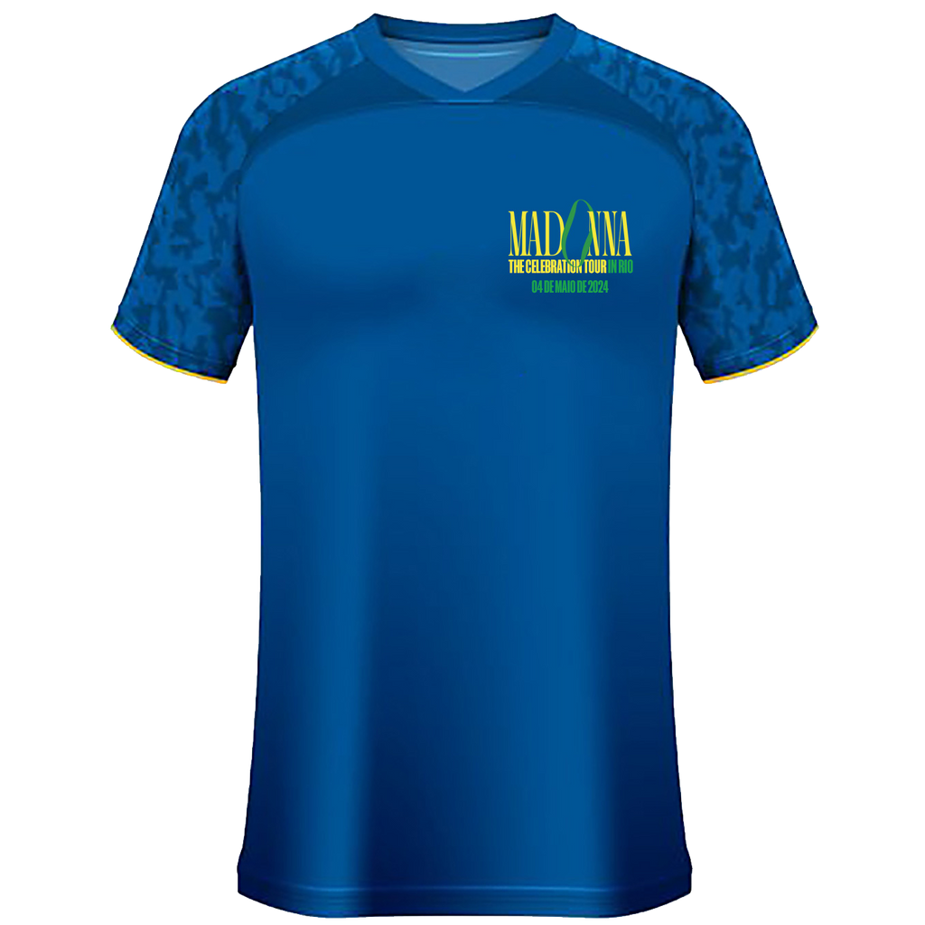 ‘The Celebration Tour In Rio’ Blue Jersey Shirt