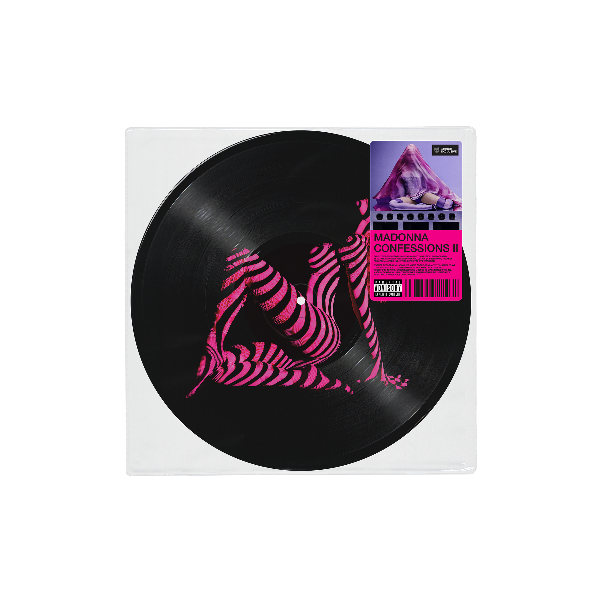 Madonna - CONFESSIONS II - 12-track Vinyl Picture Disc - Grindr