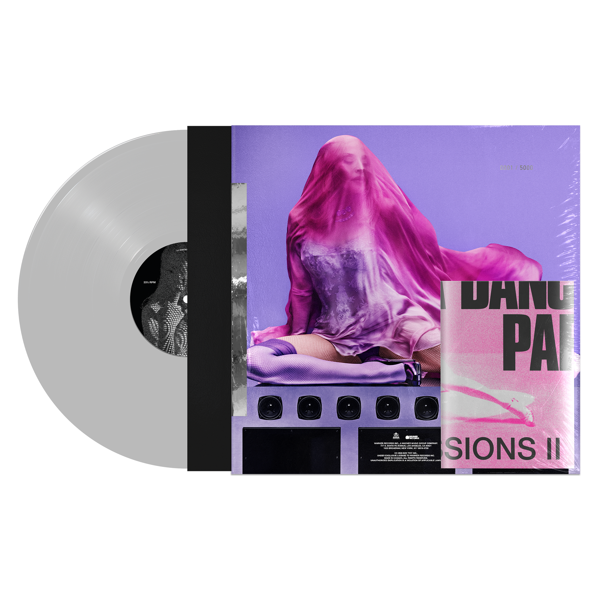 Madonna - EXPANDED D2C NUMBERED 2LP CLEAR Vinyl – Madonna - Boy Madonna - EXPANDED D2C NUMBERED 2LP CLEAR Vinyl – Madonna - Boy