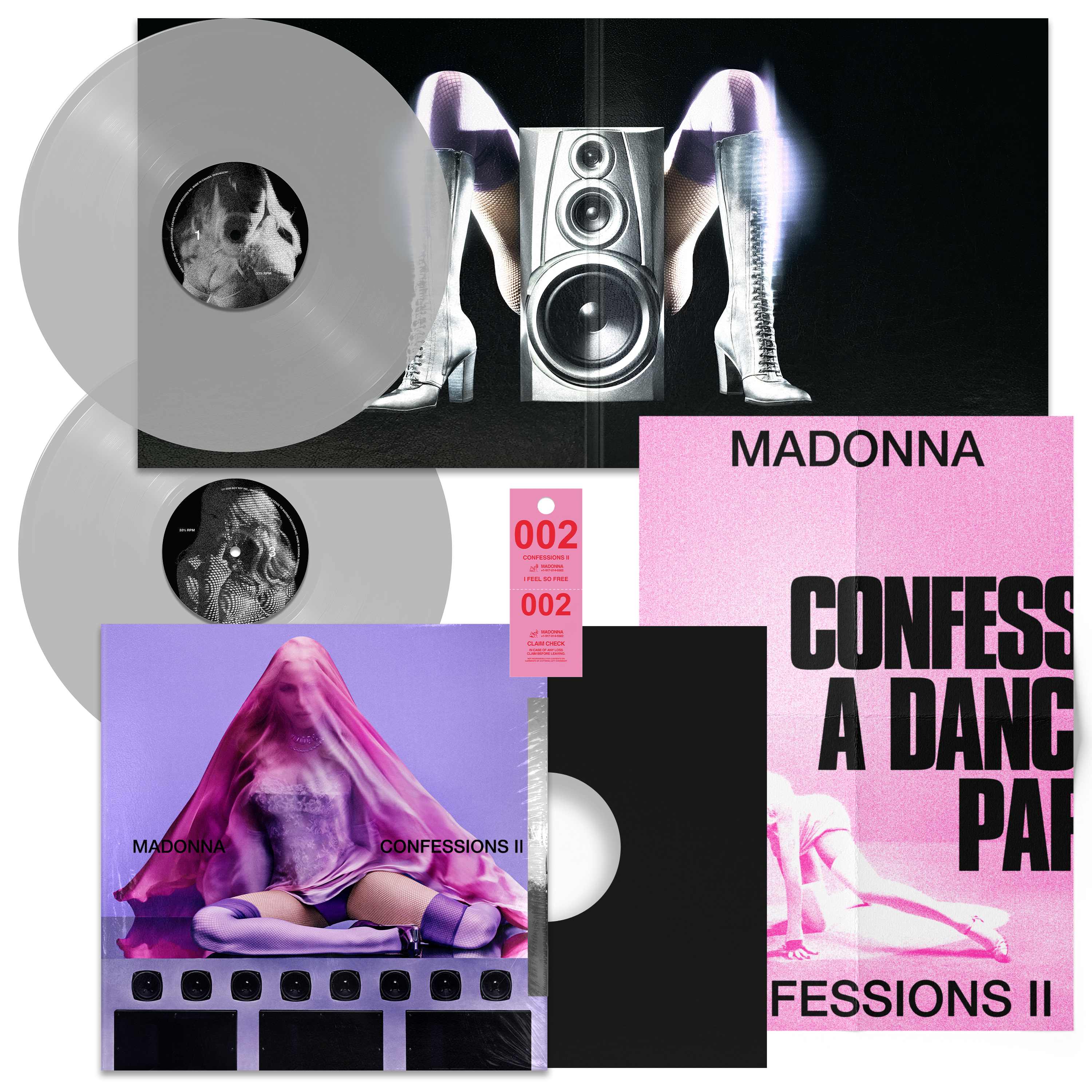 2LP！ MADONNA / FOR THE VERY FIRST TIME / 15885 I / BOOTLEG 検