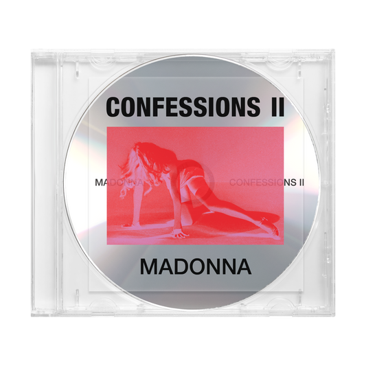 CD cover of 'Confessions II' by Madonna with a clear case.