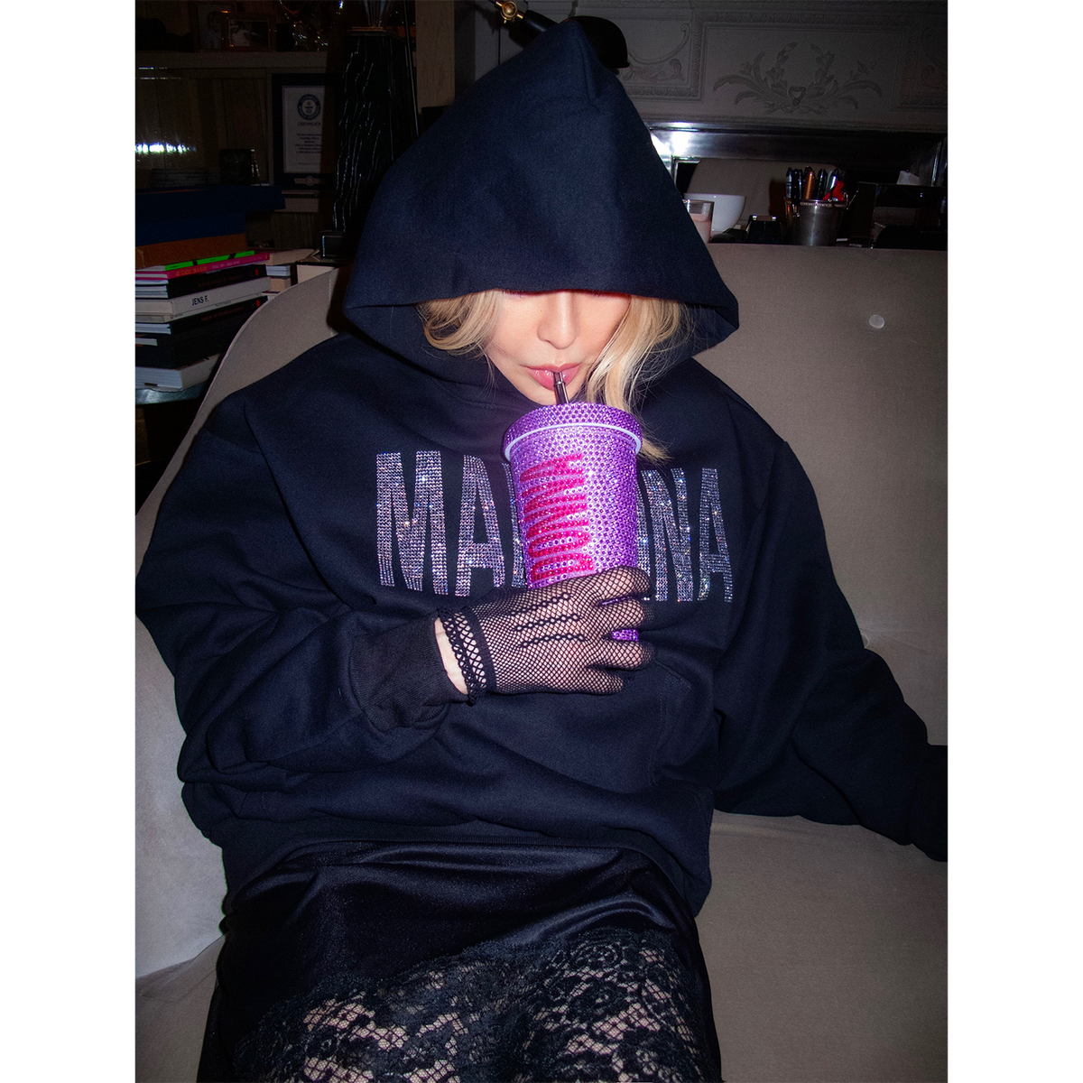 I FEEL SO FREE RHINESTONE HOODIE