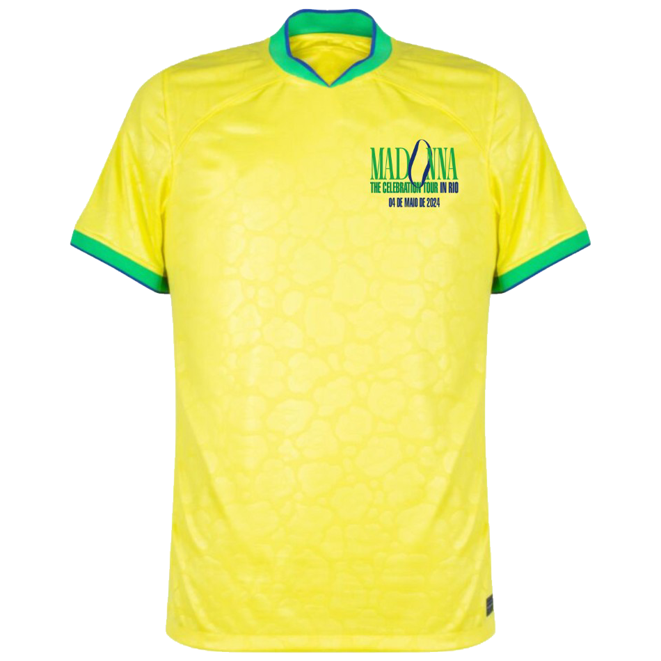 ‘The Celebration Tour In Rio’ Yellow Jersey Shirt