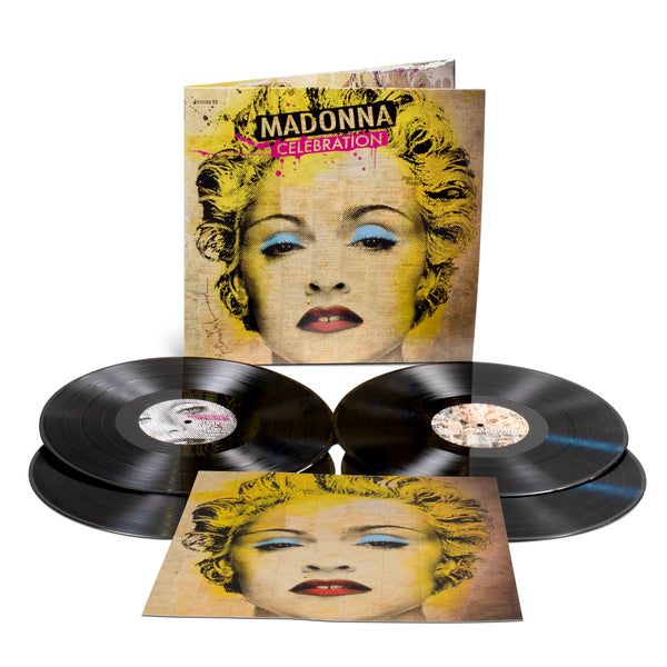 Madonna Celebration Vinyl Record 4LP (RARE)