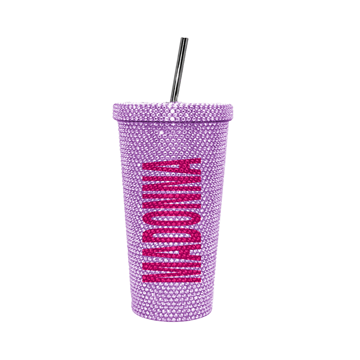 MADONNA RHINESTONE TUMBLER