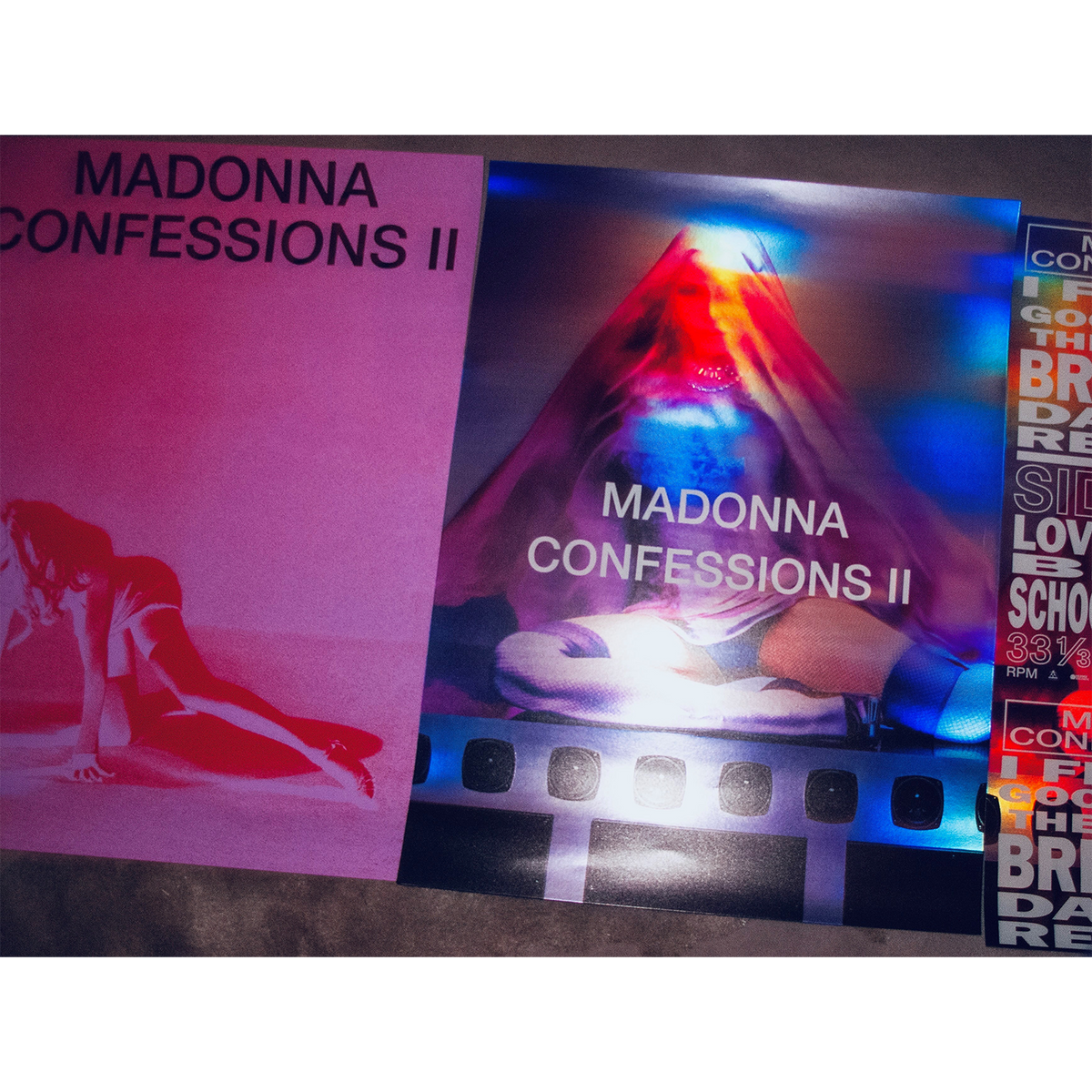 CONFESSIONS II ALBUM COVER HOLOGRAM POSTER