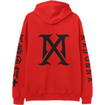 Disturbe The Peace Red Pullover Hoodie