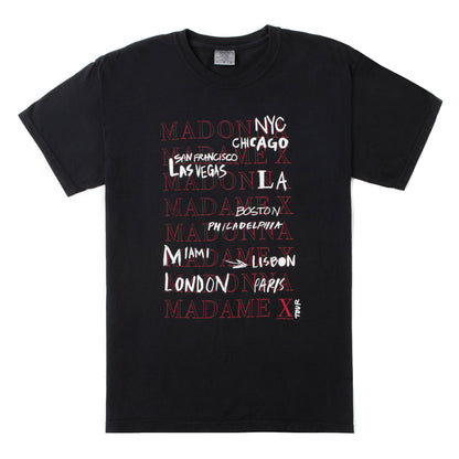 Madame X Tour City Tee-Madonna