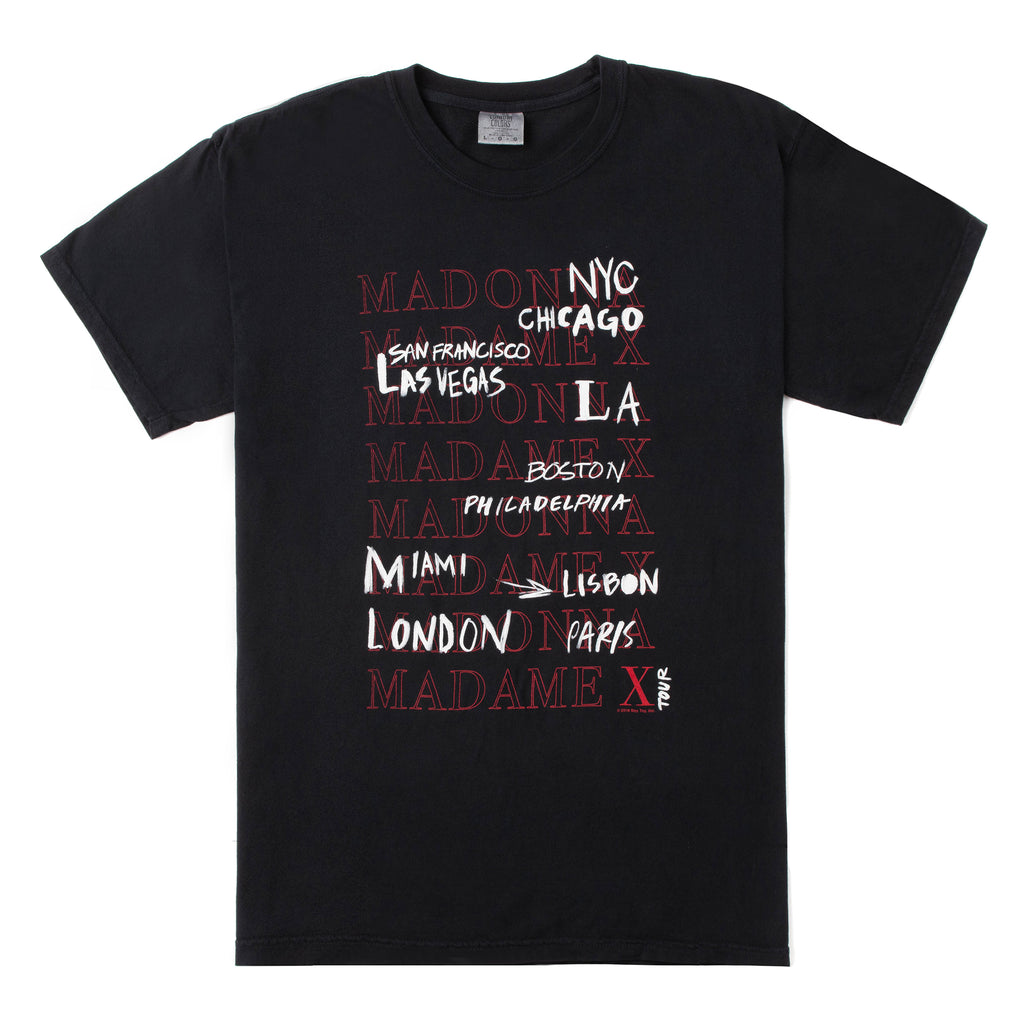 Madame X Tour City Tee-Madonna