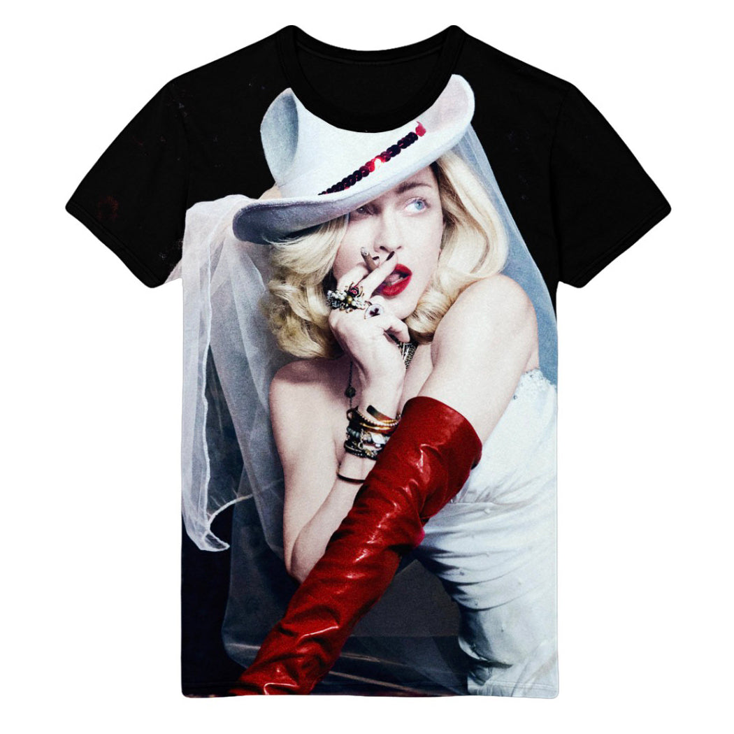 Medellin photo tee-Madonna