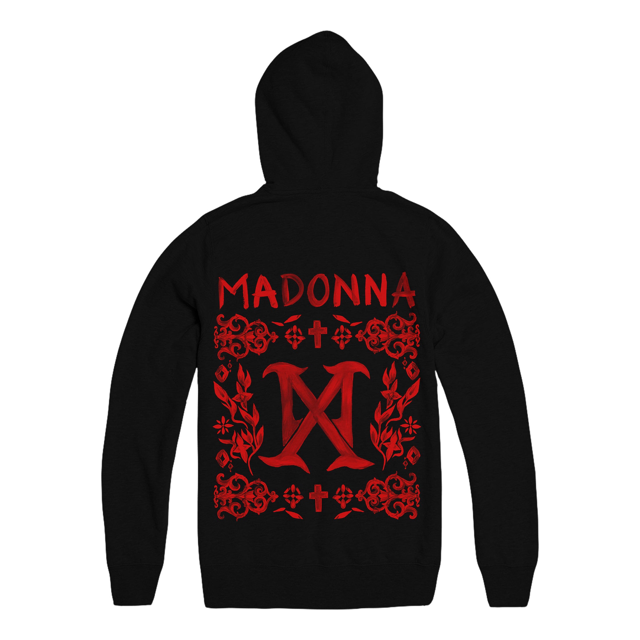 MX Logo Pullover Sweatshirt - Black-Madonna