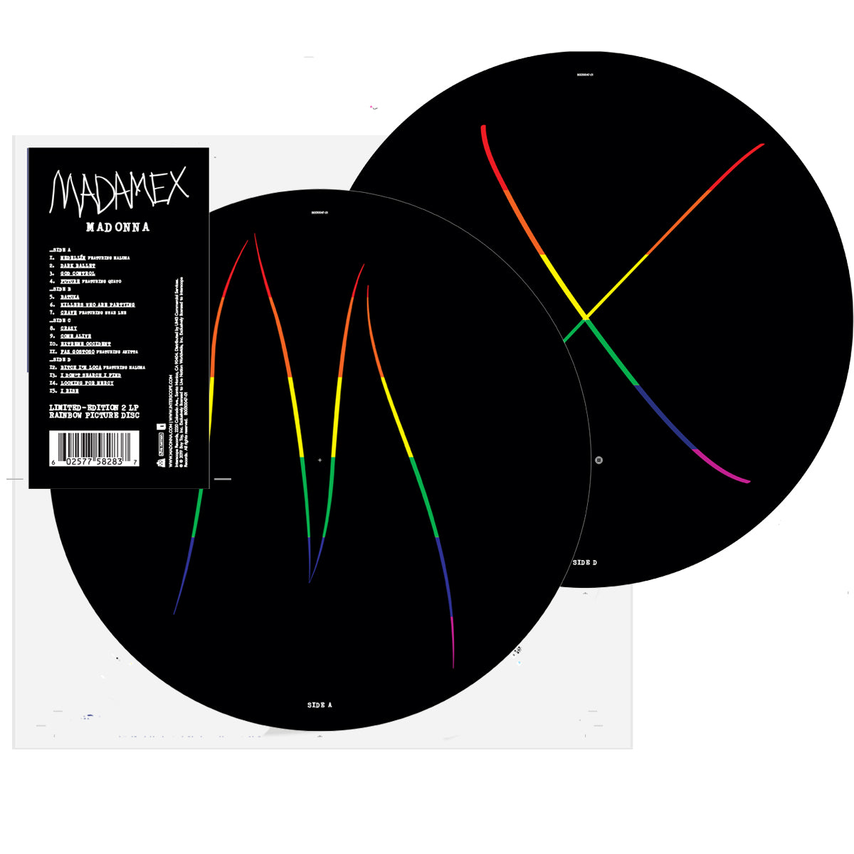 Web Exclusive Madame X Clear Vinyl (2 LP)