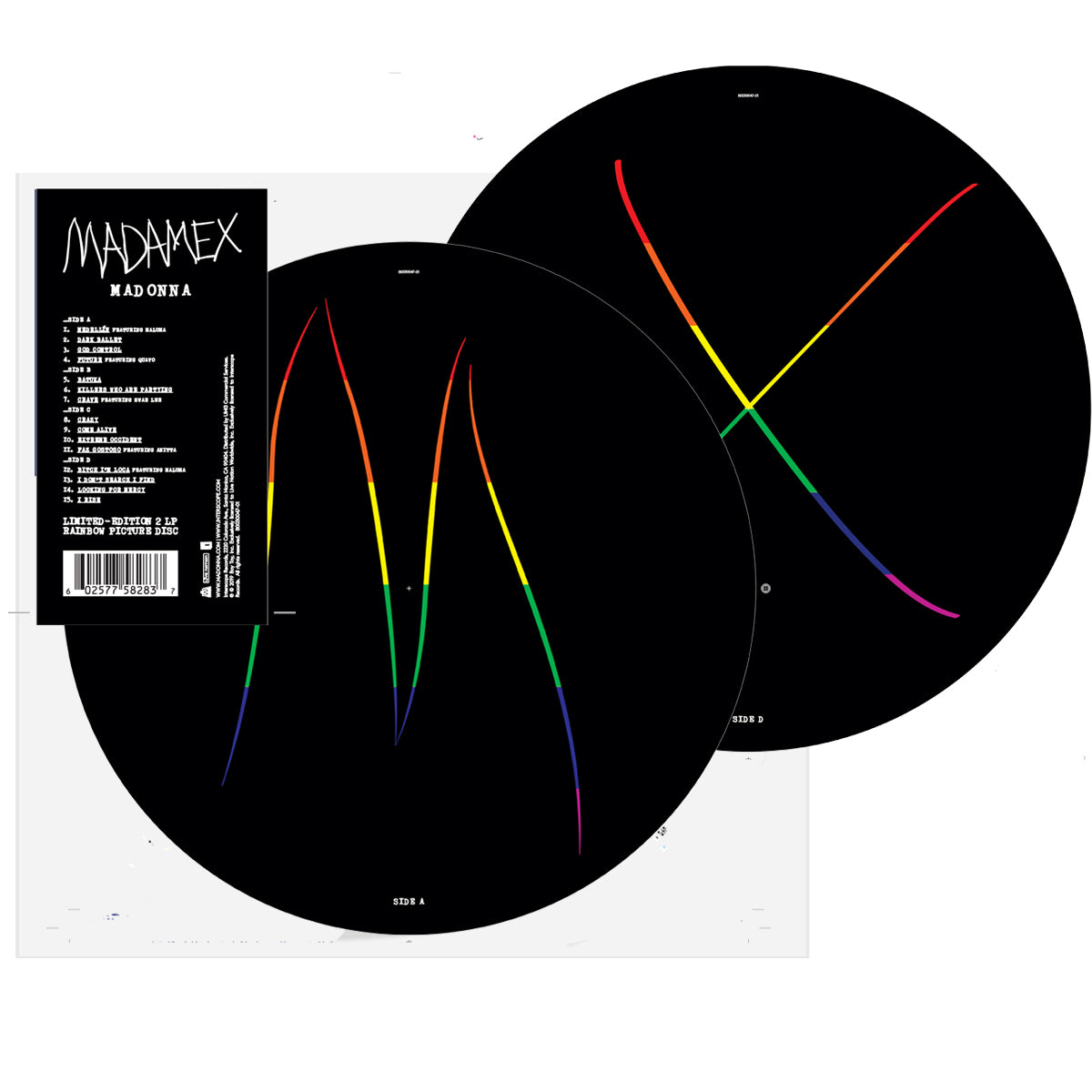 Madonna - Madame X Picture Disc (2 LP) – Madonna - Boy Toy, Inc.