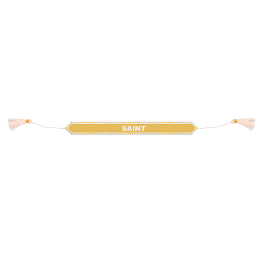Saint woven bracelet-Madonna