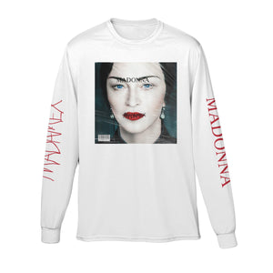 Madame X Long Sleeve White Tee-Madonna