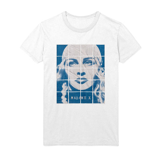 Madonna Madame X Deluxe Album Tee - White-Madonna