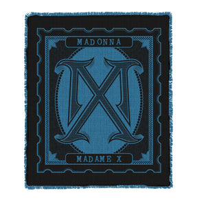 Madonna Madame X Logo Blanket-Madonna
