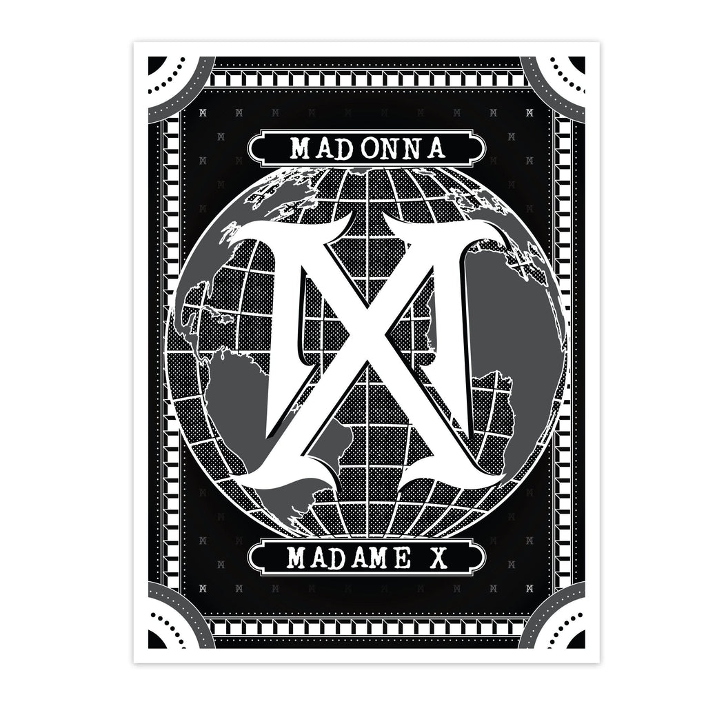 Madonna Madame X Logo Litho-Madonna