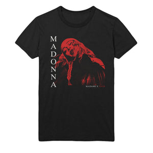 I Rise photo tee - black-Madonna