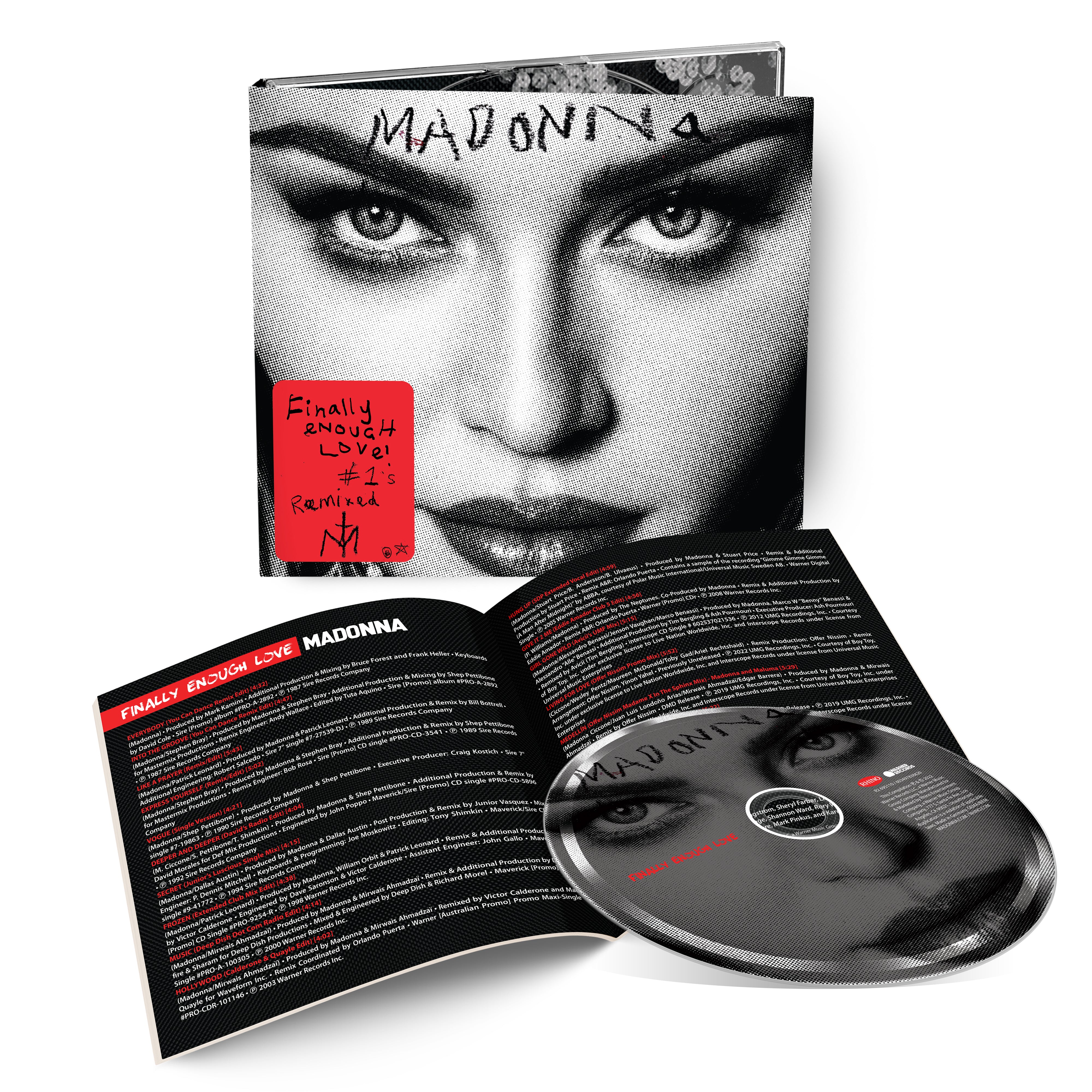Music (album, Australian version, 2 bonus tracks) by MADONNA (CD)